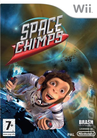 Space Chimps - Wii Cover & Box Art