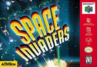 Space Invaders - N64 Cover & Box Art
