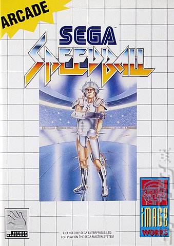 Speedball - Sega Master System Cover & Box Art