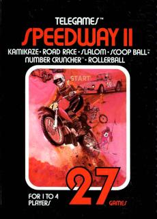 Speedway 2 - Atari 2600/VCS Cover & Box Art