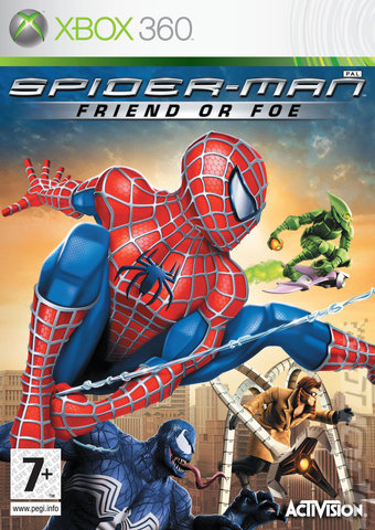 Spider-Man: Friend or Foe - Xbox 360 Cover & Box Art