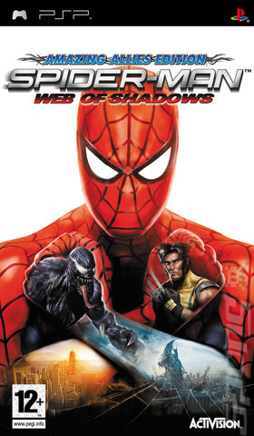Spider-Man: Web of Shadows - PSP Cover & Box Art