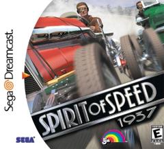 Spirit of Speed - Dreamcast Cover & Box Art