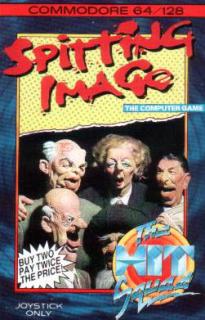 Spitting Image - C64 Cover & Box Art