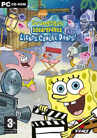 SpongeBob Squarepants: Lights, Camera, Pants! - PC Cover & Box Art