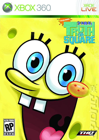 SpongeBob's Truth or Square - Xbox 360 Cover & Box Art