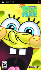 SpongeBob's Truth or Square - PSP Cover & Box Art