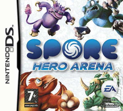 Spore Hero Arena - DS/DSi Cover & Box Art