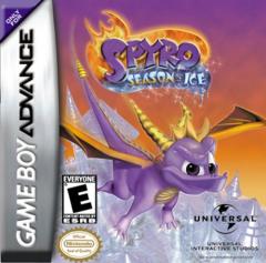Spyro the Dragon: Season of Ice - GBA Cover & Box Art