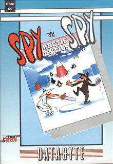 Spy Vs Spy 3: Arctic Antics - C64 Cover & Box Art