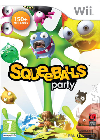 Squeeballs Party - Wii Cover & Box Art