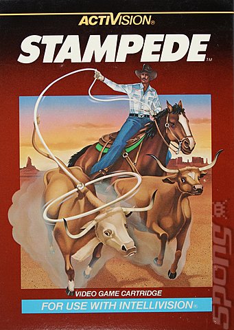 Stampede - Intellivision Cover & Box Art