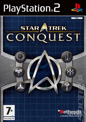 Star Trek: Conquest - PS2 Cover & Box Art