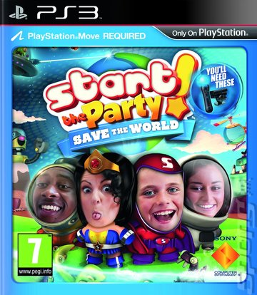 Start The Party! Save the World - PS3 Cover & Box Art