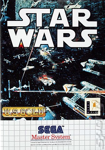 Star Wars - Sega Master System Cover & Box Art