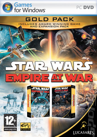 Star Wars: Empire at War Gold Pack - PC Cover & Box Art