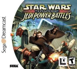Star Wars Episode 1:Jedi Power Battles - Dreamcast Cover & Box Art