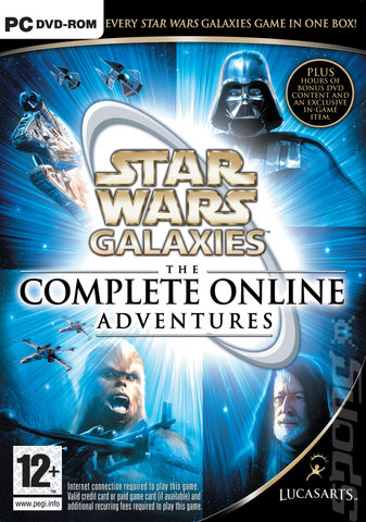 Star Wars Galaxies: The Complete Online Adventures - PC Cover & Box Art