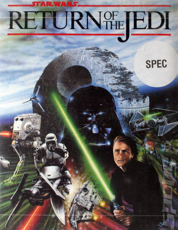 Star Wars: Return of the Jedi - Spectrum 48K Cover & Box Art