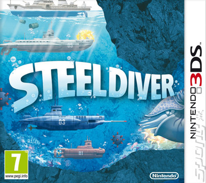 Steel Diver - 3DS/2DS Cover & Box Art