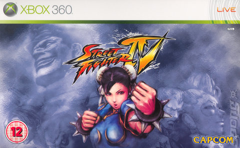 Street Fighter IV - Xbox 360 Cover & Box Art