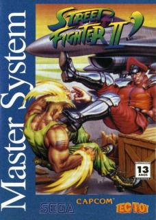 Street Fighter 2 - Sega Master System Cover & Box Art