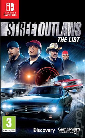 Street Outlaws: The List - Switch Cover & Box Art