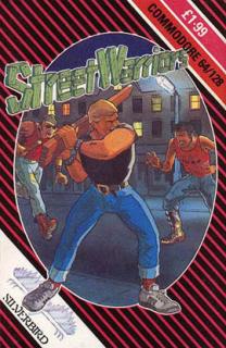 Street Warriors - C64 Cover & Box Art