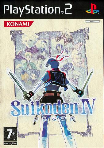 Suikoden IV - PS2 Cover & Box Art