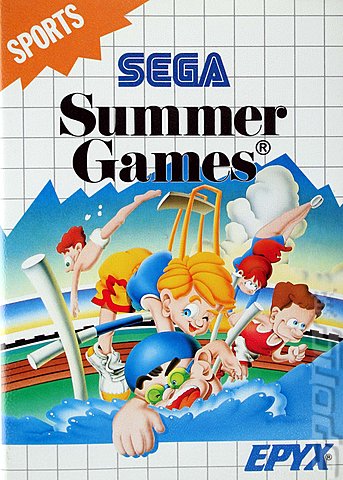 Summer Games - Sega Master System Cover & Box Art