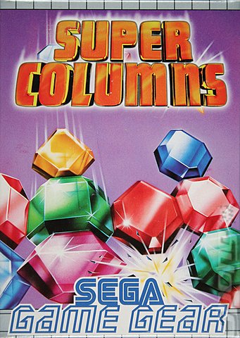 Super Columns - Game Gear Cover & Box Art
