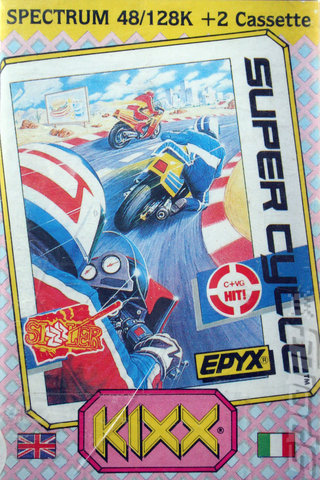Super Cycle - Spectrum 48K Cover & Box Art