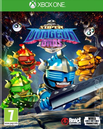 Super Dungeon Bros - Xbox One Cover & Box Art