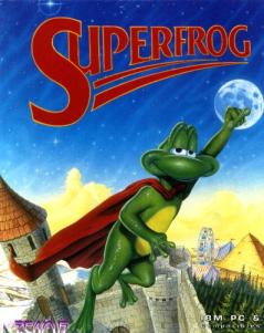 Superfrog - PC Cover & Box Art