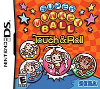 Super Monkey Ball Touch & Roll - DS/DSi Cover & Box Art