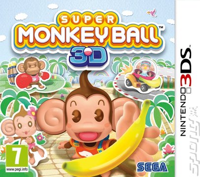 Super Monkey Ball 3D - 3DS/2DS Cover & Box Art