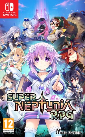 Super Neptunia RPG - Switch Cover & Box Art