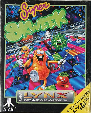 Super Skweek - Lynx Cover & Box Art