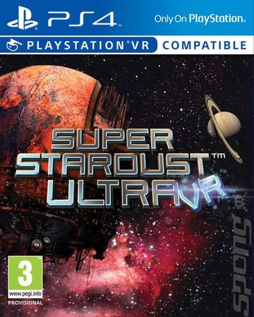 Super Stardust Ultra VR - PS4 Cover & Box Art