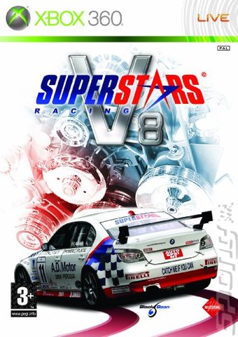 Superstars V8 Racing - Xbox 360 Cover & Box Art