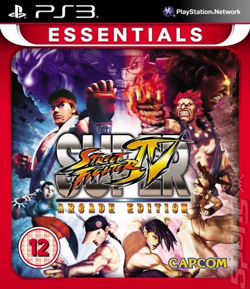Super Street Fighter IV: Arcade Edition - PS3 Cover & Box Art