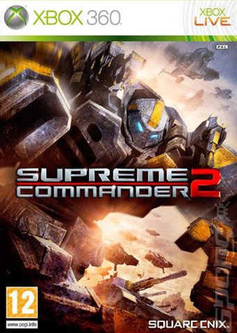 Supreme Commander 2 - Xbox 360 Cover & Box Art