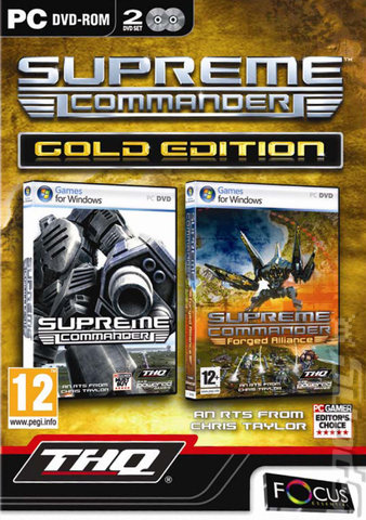 Supreme Commander Gold Edition - PC Cover & Box Art
