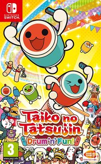 Taiko no Tatsujin: Drum ‘n’ Fun! (Switch)