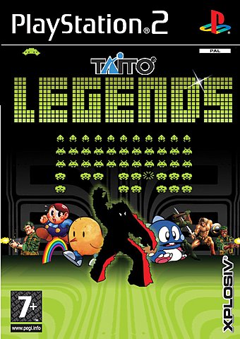 Taito Legends - PS2 Cover & Box Art