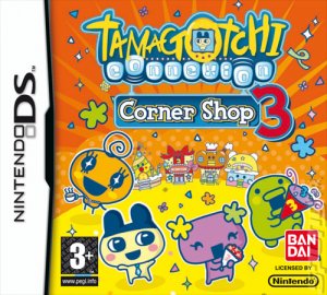 Tamagotchi Connexion: Corner Shop 3 - DS/DSi Cover & Box Art