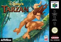 Tarzan - N64 Cover & Box Art