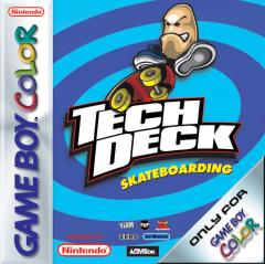 Tech Deck Skateboarding - Game Boy Color Cover & Box Art
