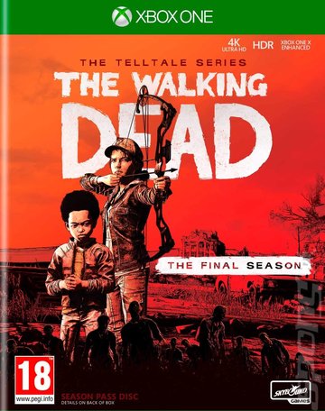 The Walking Dead: The Telltale Series: The Final Season - Xbox One Cover & Box Art