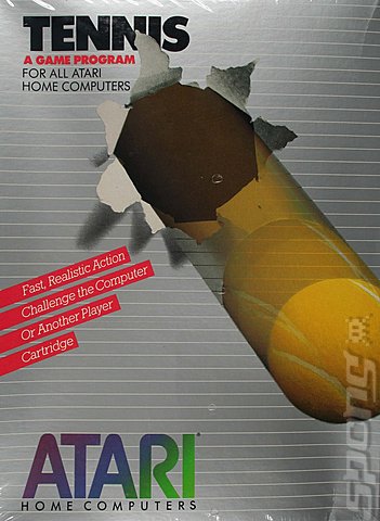 Tennis - Atari 400/800/XL/XE Cover & Box Art